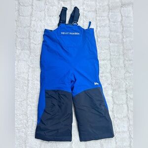 Helly Hansen Blue Toddler Rider 2.0 Insulated Ski‎ Bib Snow Pants Size 92/2